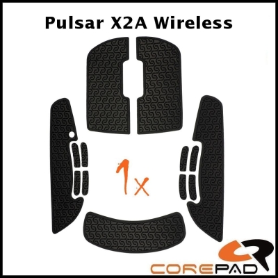 Corepad Soft Texture Grips Grip Tape Pulsar X2A X2-A Ambidextrious Wireless